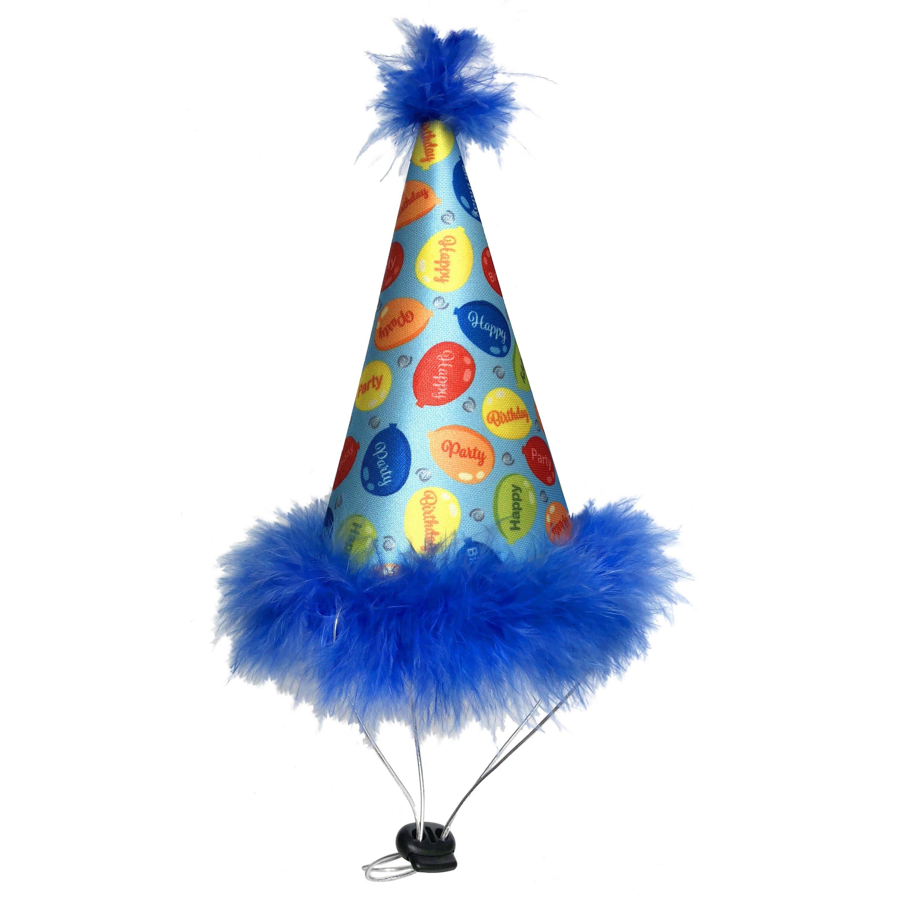 Huxley & Kent - H&K Party Hat Party Time Blue with SnugFit®: LG